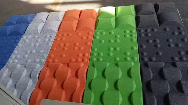 Polyester fiber acoustic panels, star roof customization, polyester fiber board print pattern, audio-visual room, soundproof room