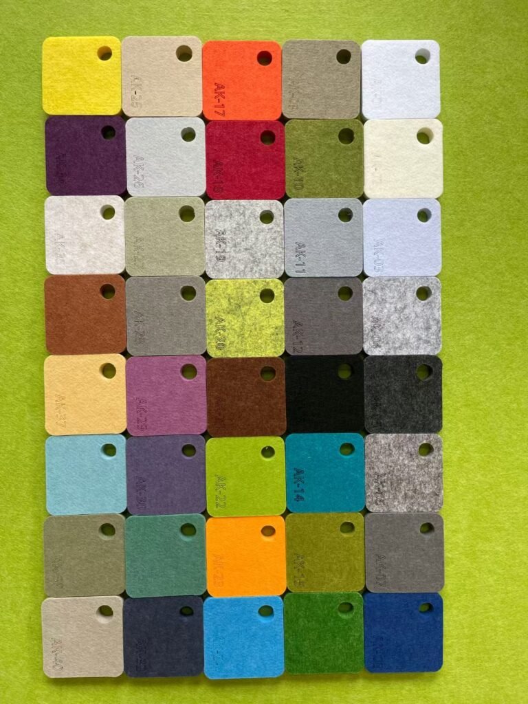 Polyester fiber acoustic panels, star roof customization, polyester fiber board print pattern, audio-visual room, soundproof room